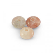 Natural stone beads Marble rondelle 2x4mm Glamour Pink